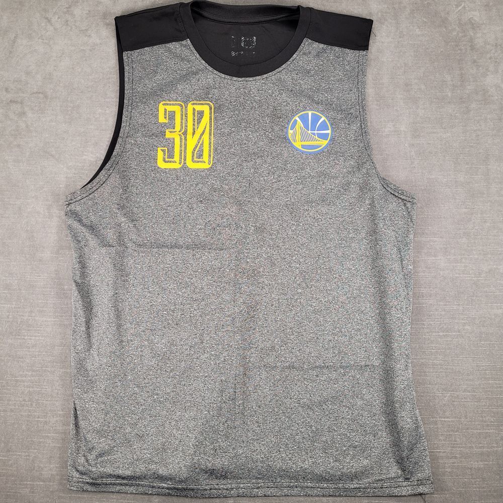 Golden State Warriors‎ NBA Basketball Tank Top Jersey #30 Athletic Gray
